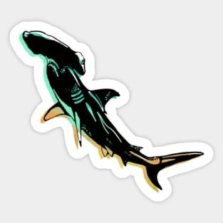 Hammerhead Shark Sticker